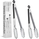 Hotec Stainless Steel Kitchen Tongs Set 9" 12" Bbq Grill. Fixed Price $18.99.