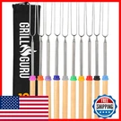 Grill Guru Smores Sticks, 32" 10-PACK Campfire Marshmallow Roasting Hot Dog Fo. Fixed Price $14.79.