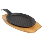 Mr Bar-b-q Cast Iron Fajita Skillet And Platter Set 06108Y. Fixed Price $38.99.