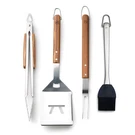 Outset Stainless Steel Grill Tool Set, Verde Collection, Large Spatula, Tongs,. Fixed Price $87.11.