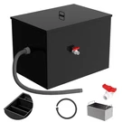 Grease Trap 40LB Oil-water Separator Carbon Steel 15GPM Under Sink Commercial. Fixed Price $149.00.