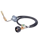 Gassaf 3FT Propane Adapter Hose Regulator 1LB 20LB Tank Converter Griddle. Fixed Price $40.78.
