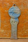 Vintage Symbol Ppc Lean Pork Cast Iron Scraper Advertising Hog Graphic. Fixed Price $19.99.