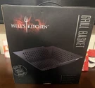 Hell Kitchen Grill Basket 13.6 X 12 2.2 Iron For. Fixed Price $28.00.