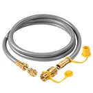 8 Ft 1/2" Id Natural Gas Grill Hose With Quick Connect Fitting, C.... Fixed Price $77.88.