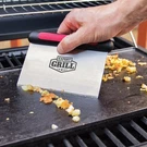 Expert Grill Stainless Steel Metal Griddle Scraper Chopper. Fixed Price $8.08.