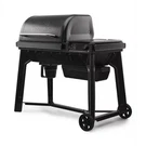 Traeger Woodridge Pellet Smoker Grill, Black Steel, Digital Control Panel. Fixed Price $699.00.