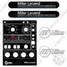 Miller Legend 200LE Decal Kit Welder - Aftermarket. Fixed Price $99.95.