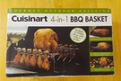 Cuisinart 4-IN-1 Bbq Rib & Wing Holder, Roasting Basket, Beer Can Chicken. Fixed Price $20.00.