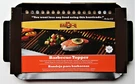 Mr Bar-b-q Deluxe Non-stick Barbecue Topper Seafood Vegetables 2 Pack 06084X. Fixed Price $21.95.