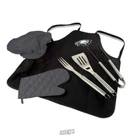 Philadelphia Eagles Nfl Bbq Apron 6 Piece Tool Set Picnic Grilling. Fixed Price $29.99.