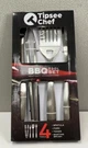 4PCS Bbq Tool Set Stainless Steel By Tipsee Chef. Fixed Price $10.99.