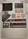 Diversitech Outdoor Grill Bbq Patio Fire Pit Fryer Mat 48" X 30" Black. Fixed Price $29.99.