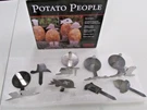 Charcoal Companion Stainless Steel Potato People Set Of 4. Fixed Price $9.99.