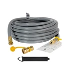 Dqsdc 25FT 3/8" Id Natural Gas Grill Hose & Quick Connect Fittings Low Pressure. Fixed Price $51.43.