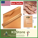 Extra Large Copper Grill & Bake Mats Non-stick, Reusable, Dishwasher Safe. Fixed Price $35.99.