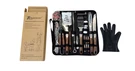 Romanticist 26 Piece Bbq Grill Tool Set With Case Barbecue Gift New In Box. Fixed Price $19.95.