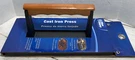 Blue Rhino Cast Iron Press For Griddle, Grills. Fixed Price $19.99.