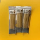 Jacent 05885 Bamboo Skewers 12" 100 Ct Lot Of 3. Fixed Price $11.99.