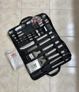New Olarhike Grilling Accessories Bbq Tools Set, 24PCS Stainless Steel. Fixed Price $25.00.