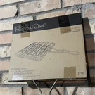 Pampered Chef Flexible Silver Metallic Grill Basket 2713. Fixed Price $15.00.