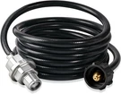 Propane Fuel Filter With 12FT Hose Compatib, Csa CERTIFIED,QCC,20-45 Lb. Fixed Price $31.00.