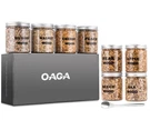 Oaga Natural Wood Chips For Cocktail Smoker - 8 Flavors Pack. Fixed Price $14.80.