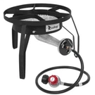 200,000 Btu Outdoor Stove Propane Burner Gas Portable Cooker Bbq Grill Black Us. Fixed Price $69.98.