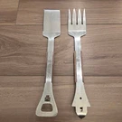 Vernco Vintage Bbq & Grilling Tools Set With Bottle/can Opener On Handles. Fixed Price $19.95.