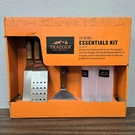Traeger 5-PIECE Flat Top Grill Essentials Kit W/ Wooden Handles BAC733. Fixed Price $24.99.