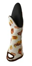 Neoprene Single Oven Mitt Glove Pot Holder Fun Grilling Pattern. Fixed Price $9.99.