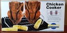 Kitchen Collection Two Chicken Cooker With Beer Can. Fixed Price $10.00.