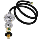 Azdele Upgraded Two Stage Propane Regulator With 5FT Hose And Gauge, Feet. Fixed Price $56.17.