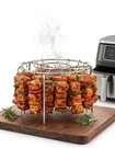 Tatasay Air Fryer Grill Accessories Kit With 24 Skewers Stainless Siliver. Fixed Price $24.17.