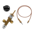 Fireplace Pit Control Valve Kit Low Pressure 3/8" Flare Inlet & Outlet. Fixed Price $26.53.