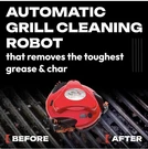 Grillbot Automatic Cleaning Robot Red Rechargeable Lcd Timer. Fixed Price $100.00.