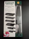 Cuisinart Advantage 12-PIECE Knife Set With Blade Guards, Black. Fixed Price $26.99.