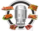 Charcoal Roast Duck Oven Double-layer Stainless Steel Chicken Pork Turkey. Fixed Price $787.35.