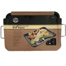 Grill Shop Porcelain-coated Non-stick Topper Pan 16"X11" New Packaging. Fixed Price $14.99.