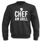 Chef The Grill Sayings Funny Sweatshirt. Fixed Price $32.45.