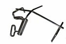 E-z Que Cradle Rotisserie Stainless Steel Lock Arm Fork Meat Holder Gas Grill. Fixed Price $14.99.