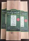 Bbq & Oven North American Cedar Cooking Planks, Lot Of 3 Two-packs, Instructions. Fixed Price $12.00.