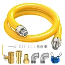 Alloxity 1675KIT48 Safety System Kit, 48" Commercial Mobile Gas Hose Yellow. Fixed Price $120.64.
