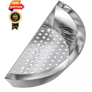 Onlyfire Charcoal Basket, Grill With Water Reservior, Silver. Fixed Price $98.99.