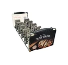 Blackstone Stainless Steel Rack 14X4.5 Holds 6 Tacos New! Great Gift!. Fixed Price $18.95.