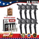 Ignition Coil & Spark Plug Ford F150 F250 Lincoln 4.6L 5.4L V8 DG508 SP479. Fixed Price $89.99.