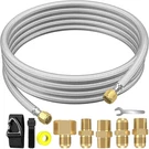 Upgraded 12FEET High Pressure Braided Propane Hose Extension With Conversion Cou. Fixed Price $46.99.