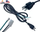 6 Ft Replacement Power Cord For Pellet Grill & Smoker Fits Traeger, Pit Bos. Fixed Price $14.35.