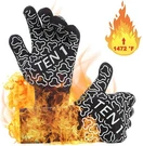 1 Pair Bbq Gloves Extreme Heat Resistant For Baking & Grilling. Fixed Price $15.97.