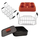 North Atlantic Imports 8110550 Blackstone Plastic & Stainless Steel Taco Tray.... Fixed Price $65.95.